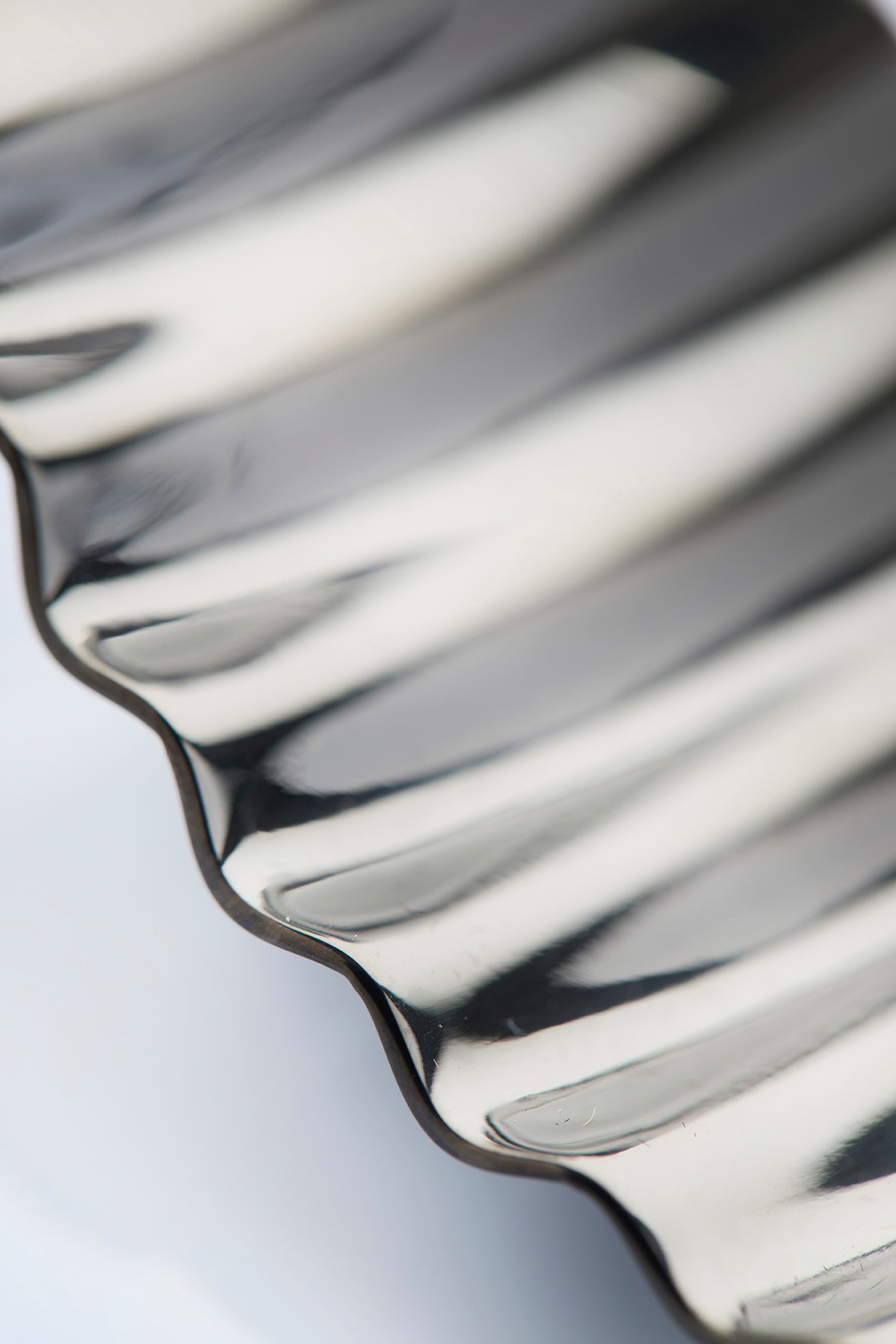 Wavy Quenelle Spoon Set 2pc