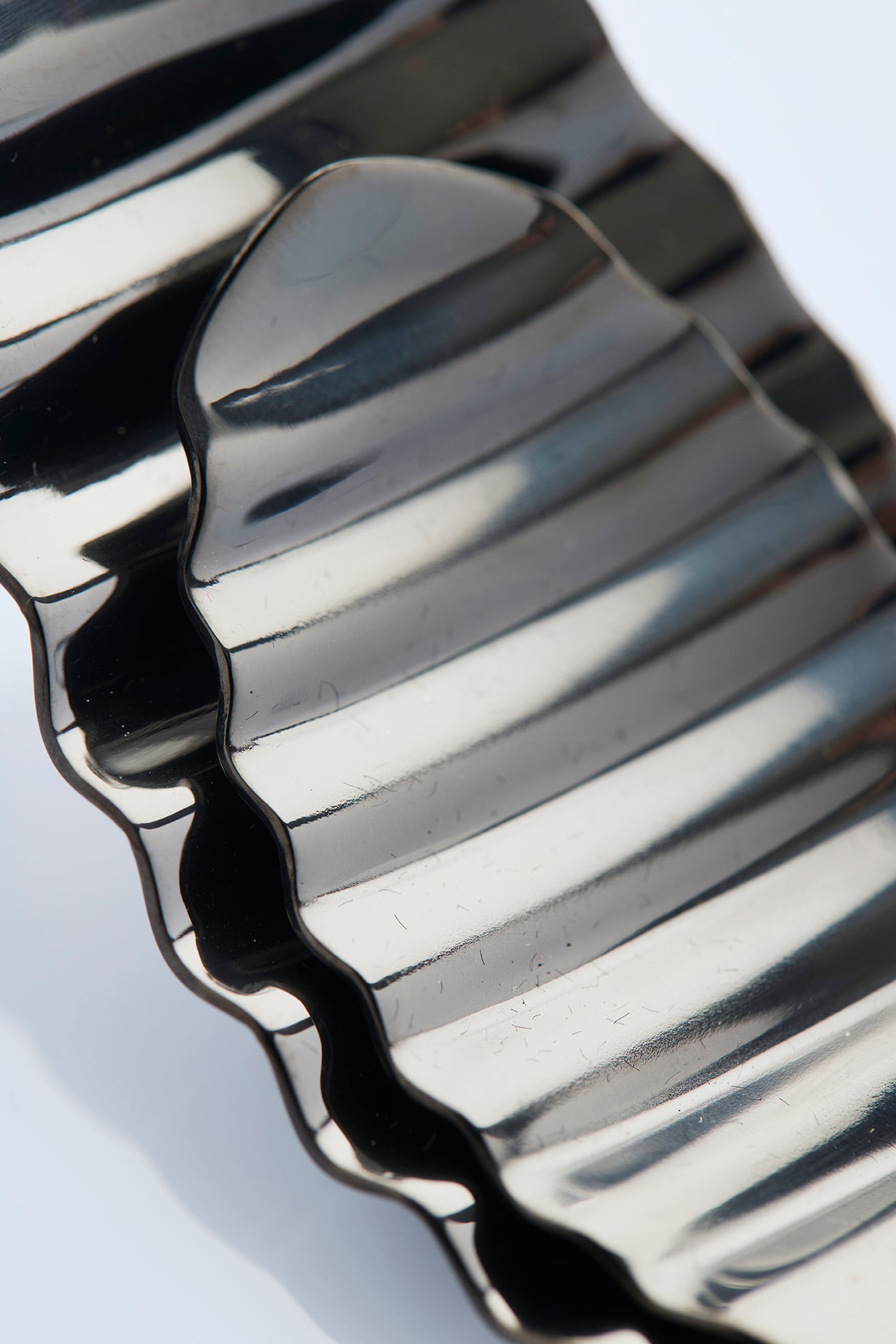 Wavy and Classic Quenelle Spoons 4pc