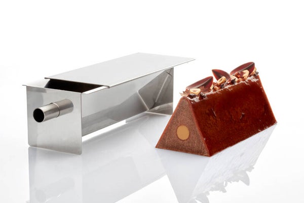 Frank Haasnoot Travel Cake Triangle Stainless Steel Baking Mould